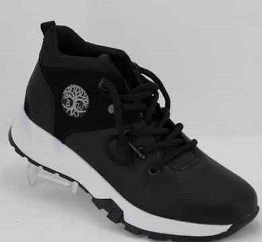Botin Casual Para Senderismo Color Negro  Top Dama