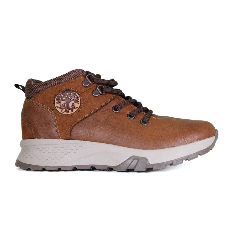 Botin Casual Para Senderismo Color Cogñac Top Dama