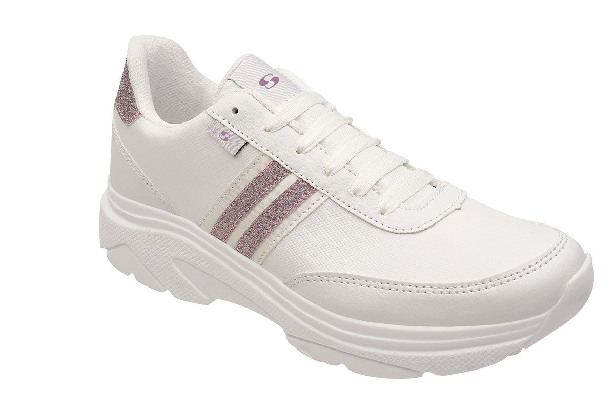 SuperShoes Blanco Mauve: Estilo ligero y trendy