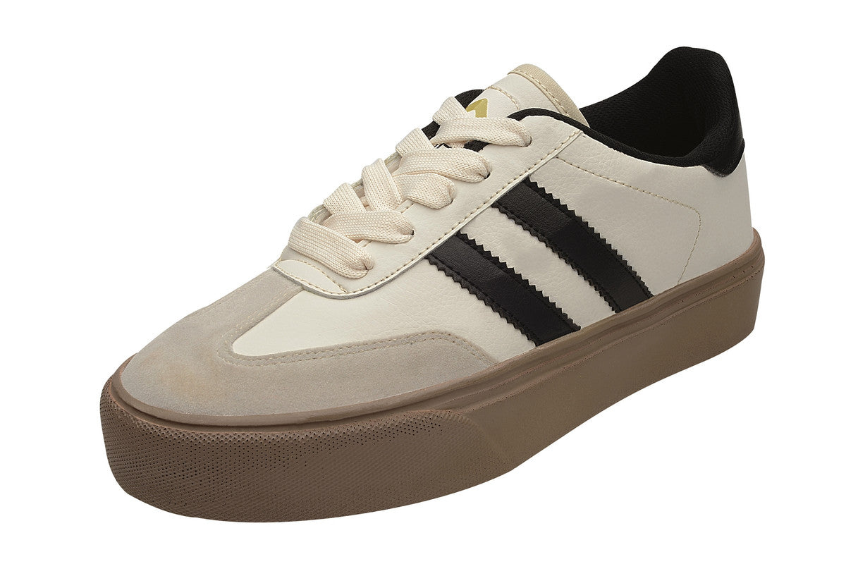 SuperShoes: Tenis Latte Negro ¡Trend Aesthetic!