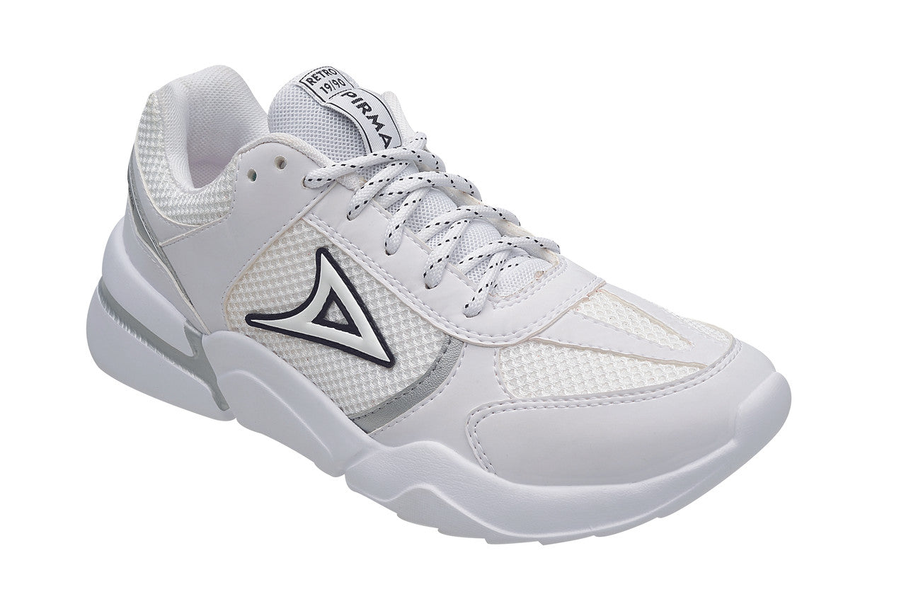 Tenis Pirma Blanco Plata: Tu Estilo Aesthetic