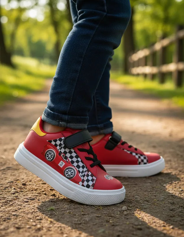 SuperShoes: Tenis "Racing" para niño, ¡velocidad y estilo!