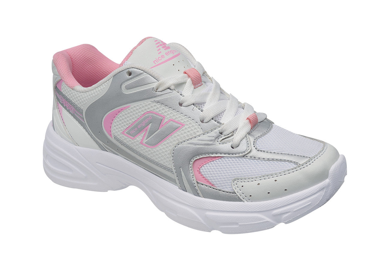 Tenis SuperShoes Blanco/Plata: Tu Must-Have para un Look Pro