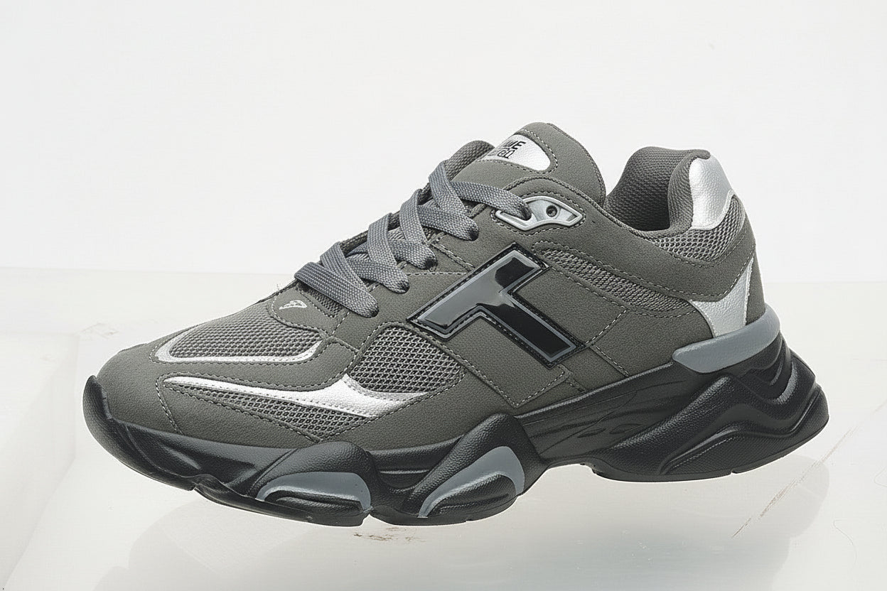SuperShoes: Tenis Estilo Urban Grey para Dama
