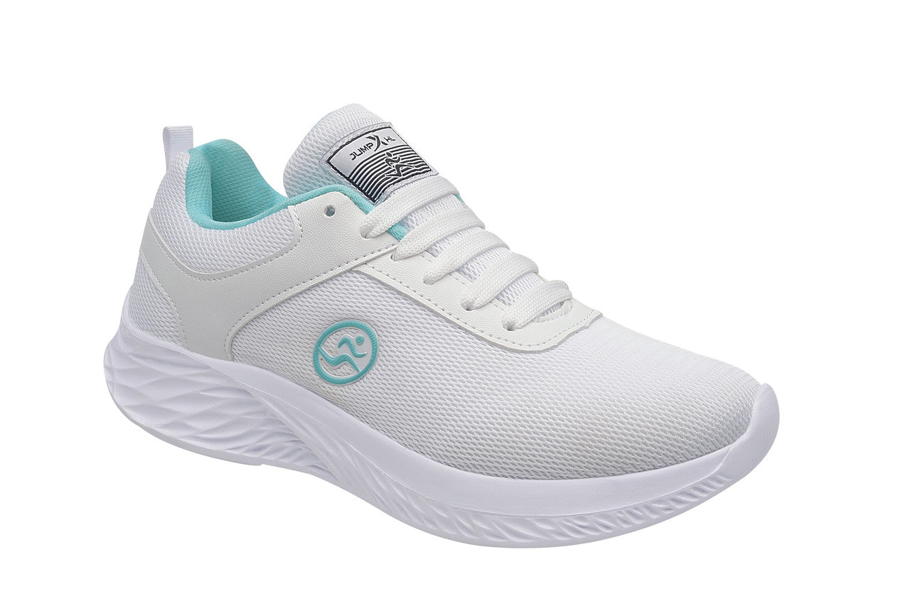 Tenis SuperShoes Blanco Menta: Tu Nuevo Básico Aesthetic