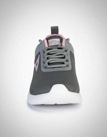 Pirma Gris Rosa Tenis Deportivos con Suela de Máximo Confort
