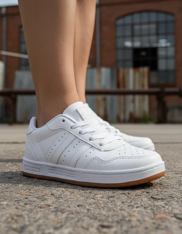 SuperShoes: Tenis Blancos Classic, ¡el básico perfecto!