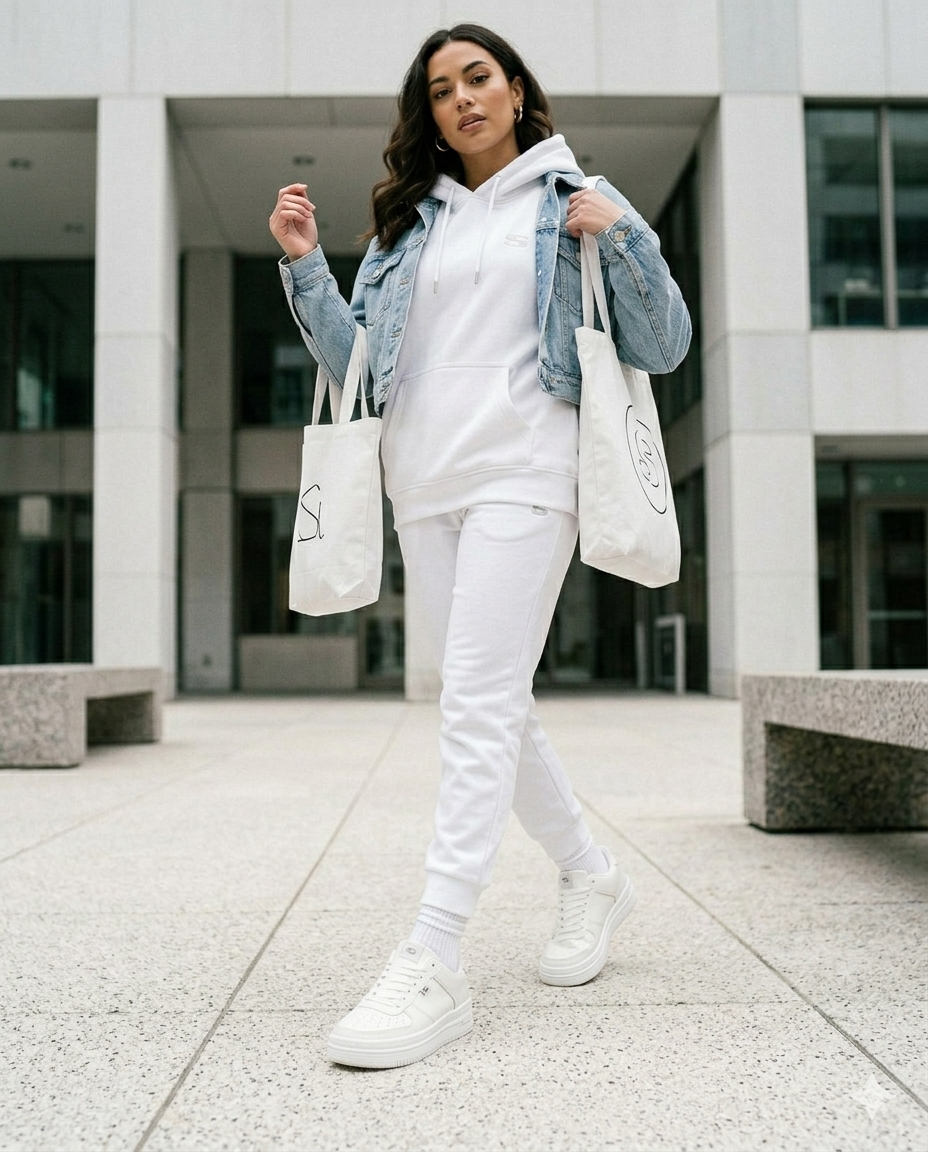 SuperShoes: Tenis Blanco Total ¡Tu Must-Have de Temporada!