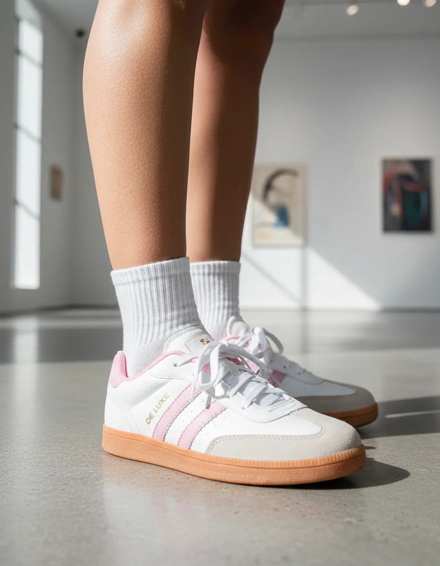 SuperShoes: Tenis "De Luxe" retro-chic, ¡estilo y confort!