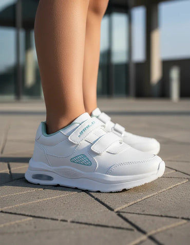 SuperShoes: Tenis blancos ultra ligeros, ¡el básico pro!