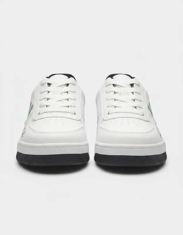 SuperShoes: Tenis Blanco Verde, ¡el look gamer más pro!