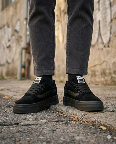 SuperShoes: El look "All Black" que necesitas hoy