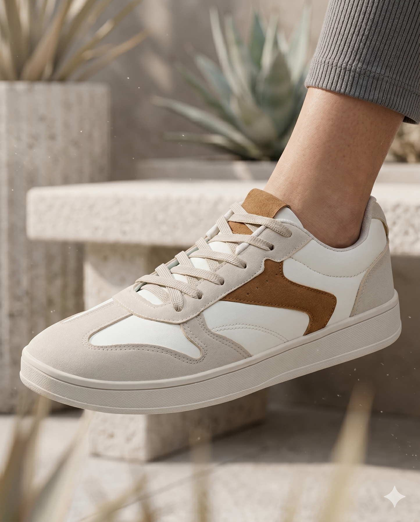 SuperShoes: Tenis Latte Moka ¡El Must-Have Aesthetic!