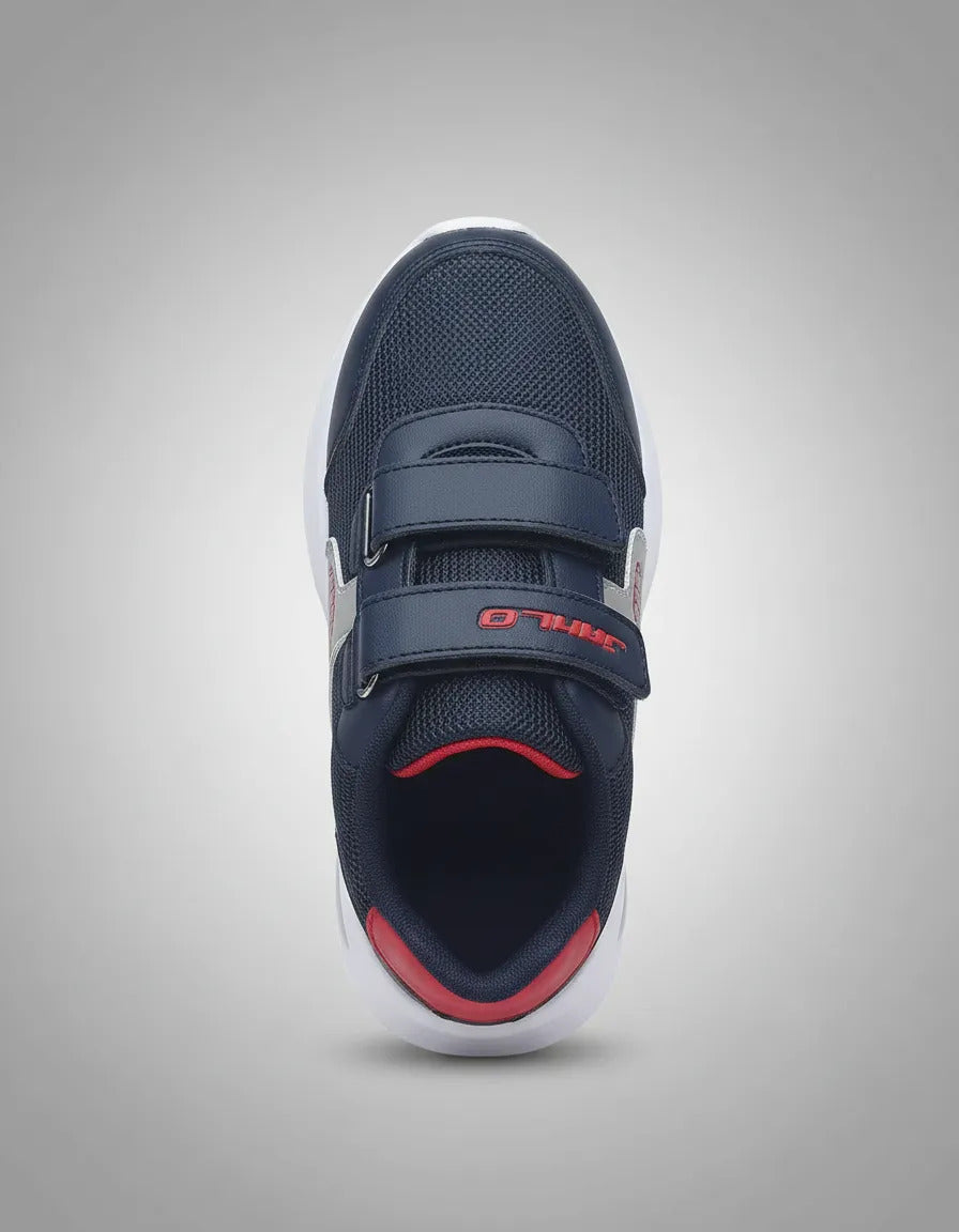 SuperShoes: Tenis Marino Rojo, ¡comodidad y ajuste pro!