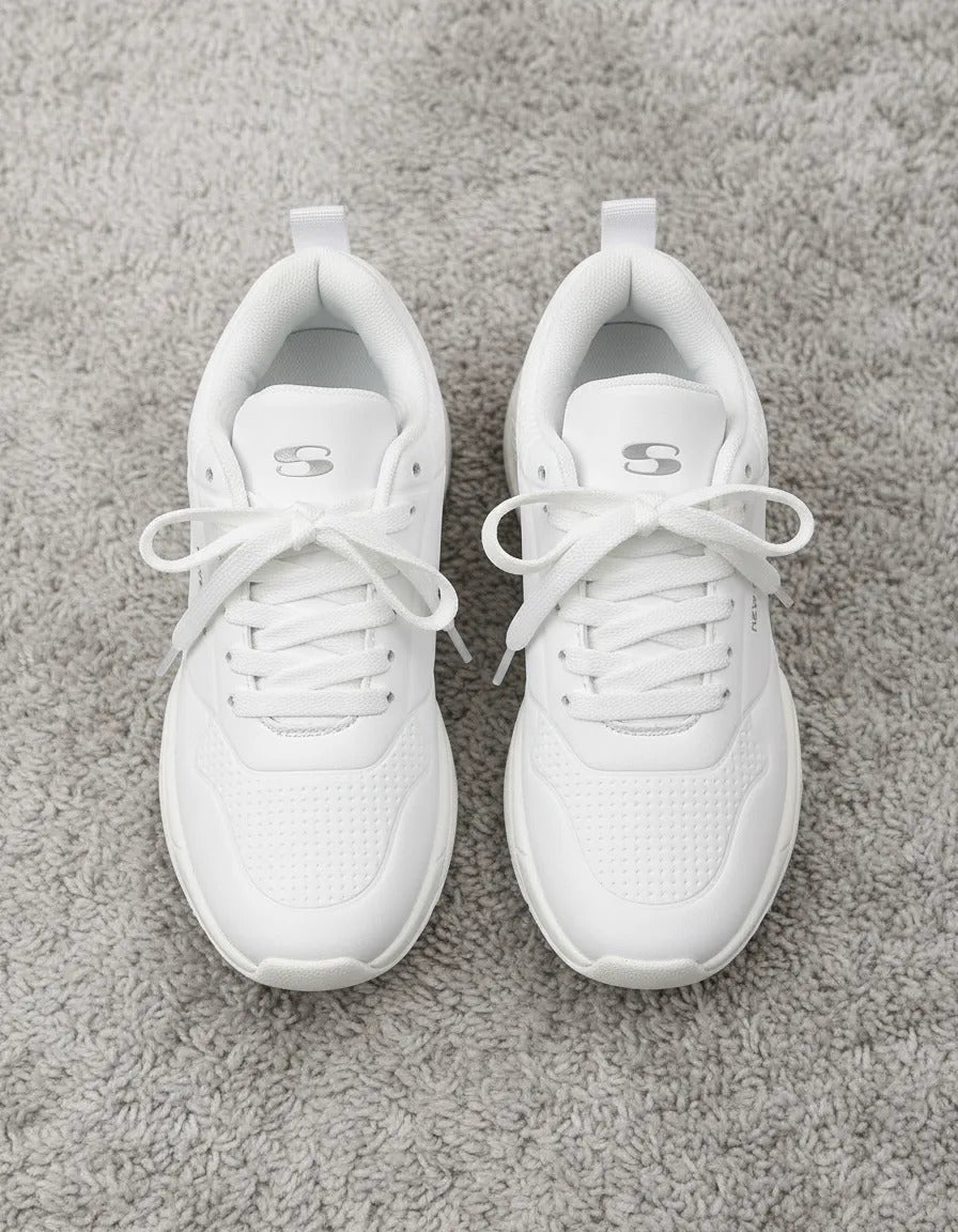 SuperShoes: Tenis blancos "New Star", el básico más top