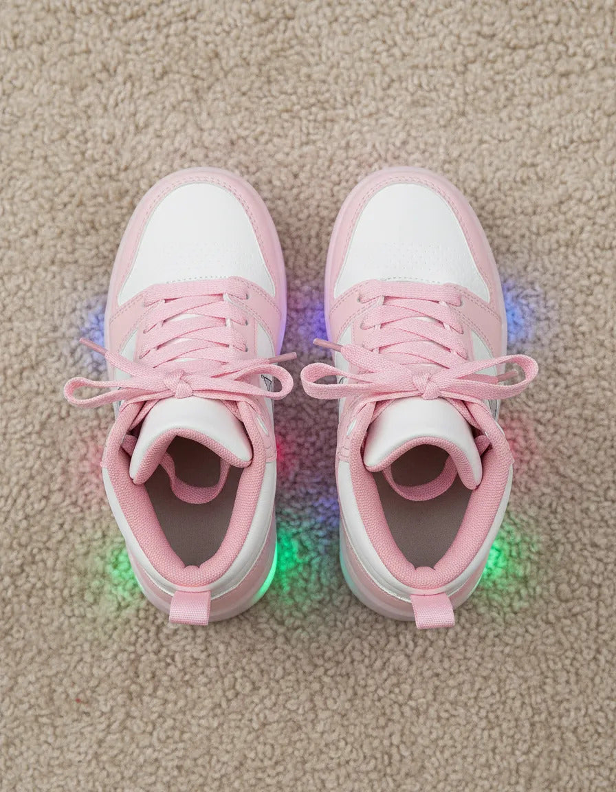 SuperShoes: Botas con luces, ¡estilo viral!