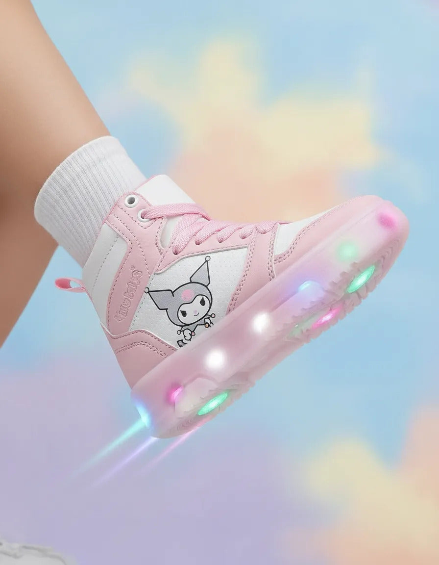 SuperShoes: Botas con luces, ¡estilo viral!