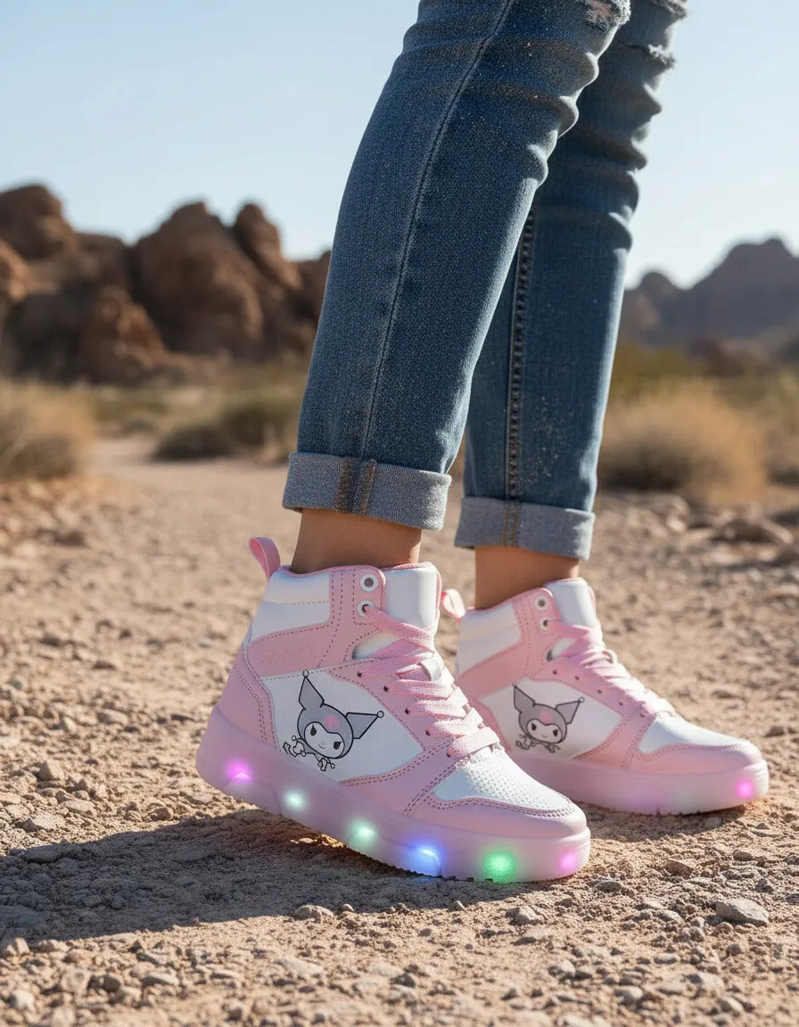 SuperShoes: Botas con luces, ¡estilo viral!