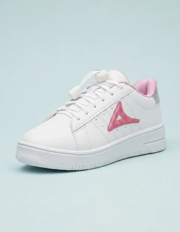 PIRMA: Tenis blancos con rosa, ¡el look más girly y top!