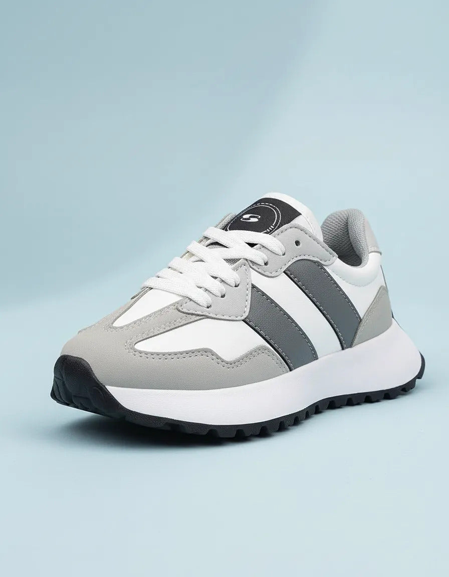 SuperShoes: Tenis Blanco Oxford, ¡estilo urbano y ligero!.