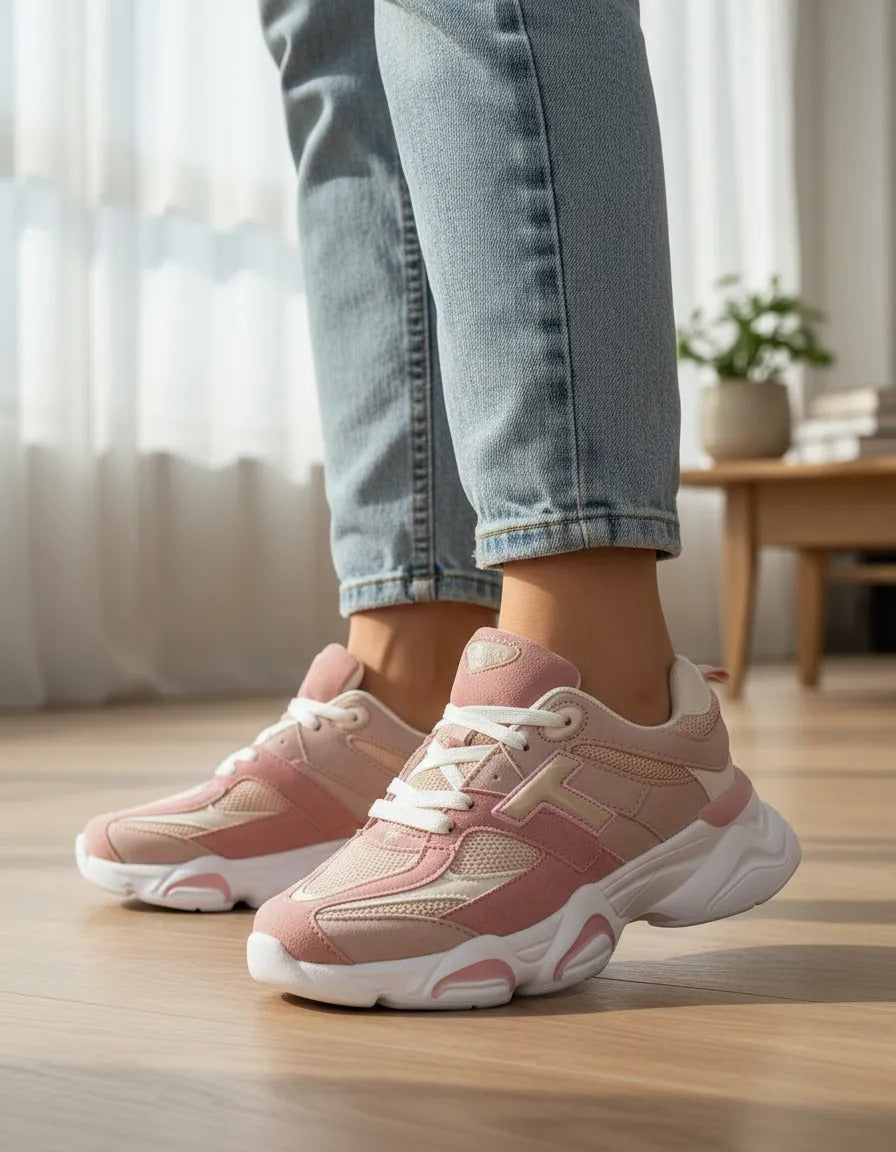 SuperShoes: Tenis "Peach" ultra ligeros y aesthetic