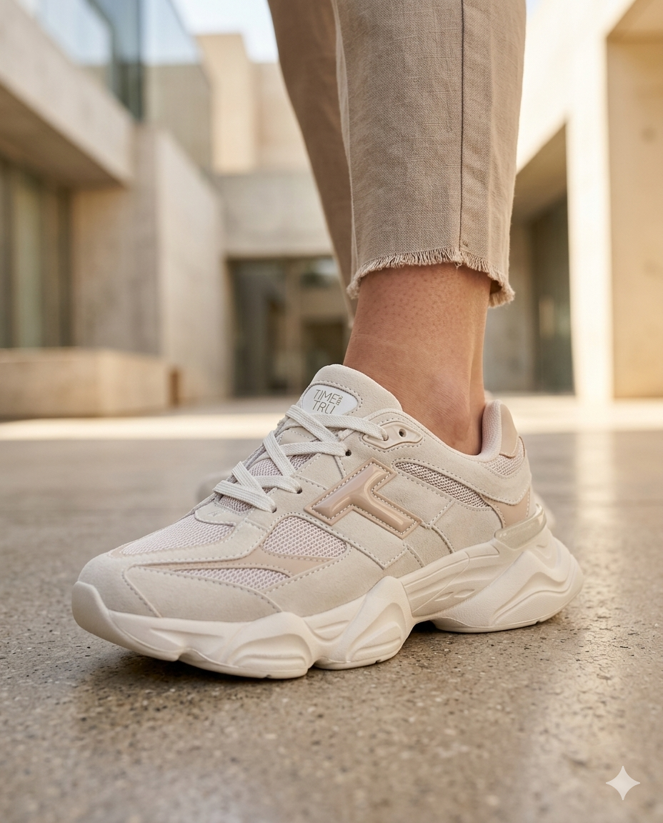 Tenis SuperShoes Chunky Estilo Urbano y Suela Ligera EVA