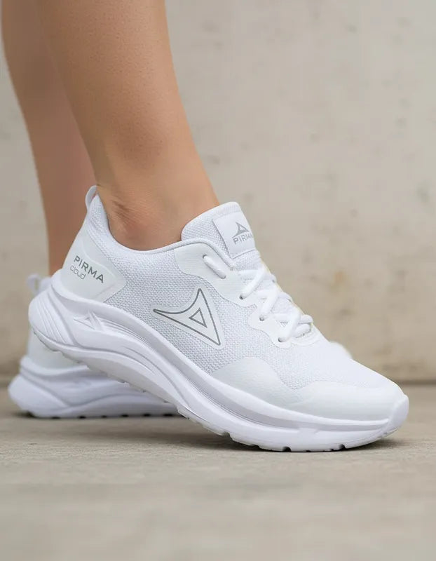 Pirma Cloud Tenis Total White con Máximo Confort Urbano