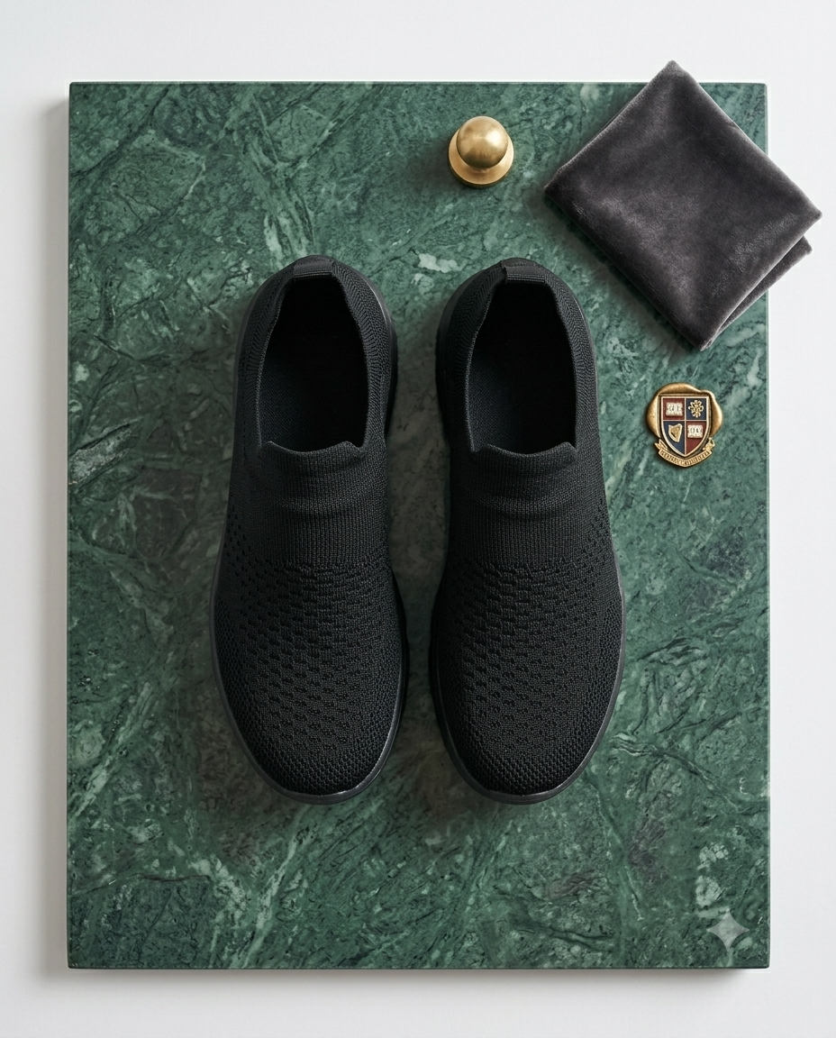 Tenis SuperShoes Negro Total: Comodidad y Estilo Único