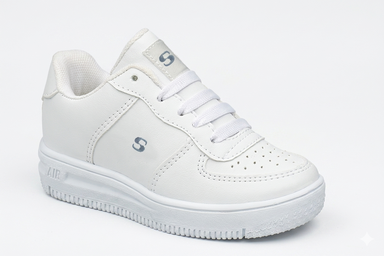 SuperShoes: Tenis Blanco Total, ¡el básico aesthetic pro!