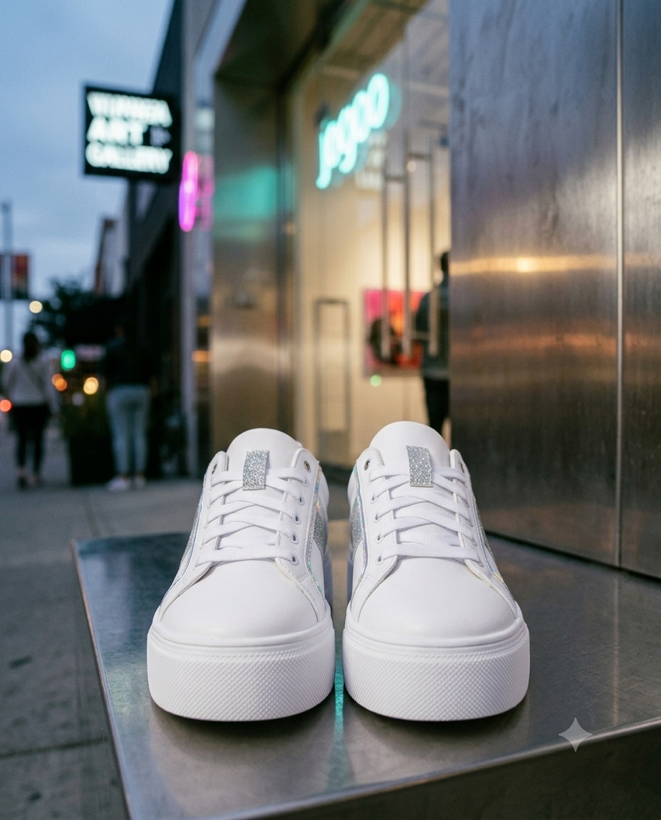 SuperShoes: Brilla con Estilo y Plataforma Ligera