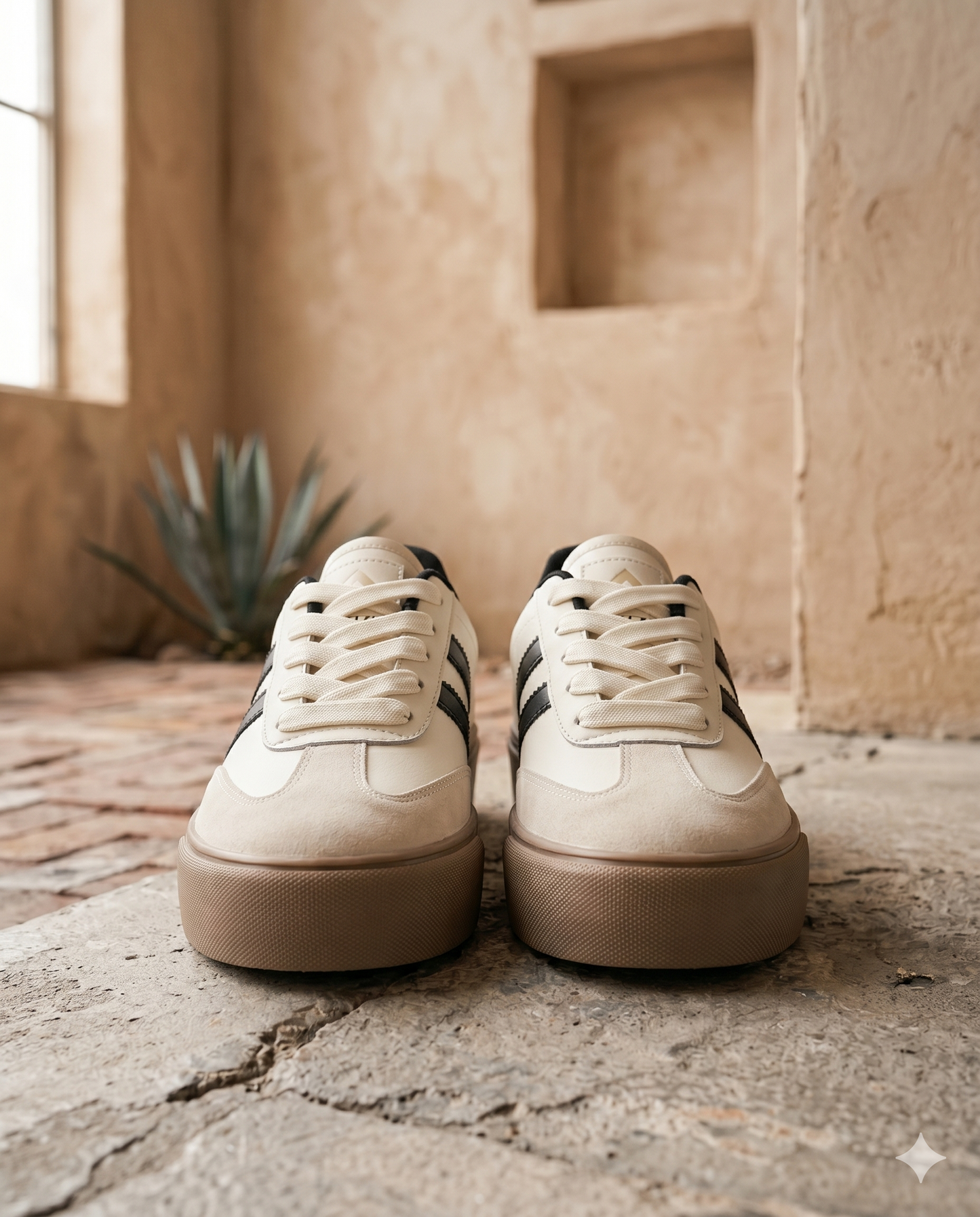 SuperShoes: Tenis Latte Negro ¡Trend Aesthetic!