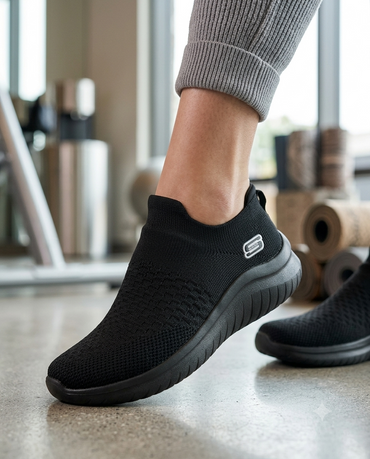 Tenis SuperShoes Negro Total: Comodidad y Estilo Único