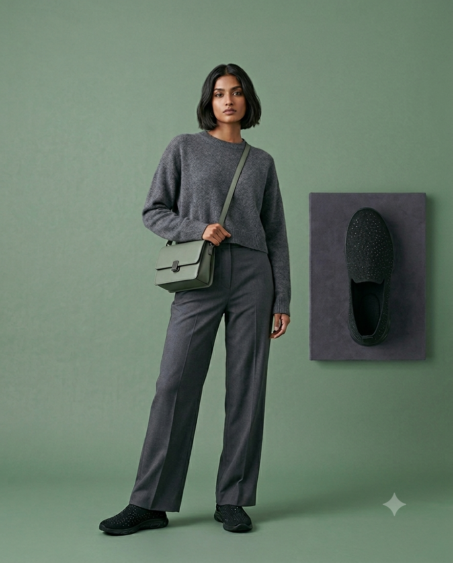 Tenis SuperShoes Shine Black: Comodidad con Brillo Top